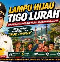 Lampu Hijau Tigo Lurah, Nafri Sebut Ini Game Changer Pembangunan Kabupaten Solok