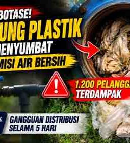 1.200 Pelanggan Terdampak, Perumda Tirta Solok Temukan Dua Karung Plastik di Pipa Transmisi