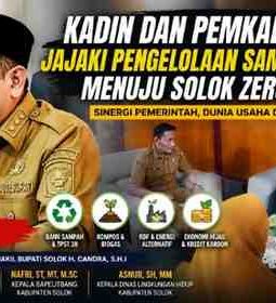 KADIN dan Pemkab Solok Jajaki Pengelolaan Sampah Terpadu, Menuju Solok Zero Waste