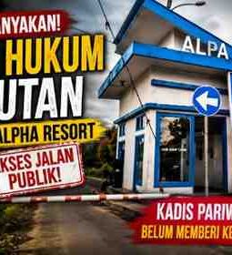 Akses Jalan Publik dan Gerbang Alpha Resort Disorot, Kadis Pariwisata Belum Berikan Penjelasan