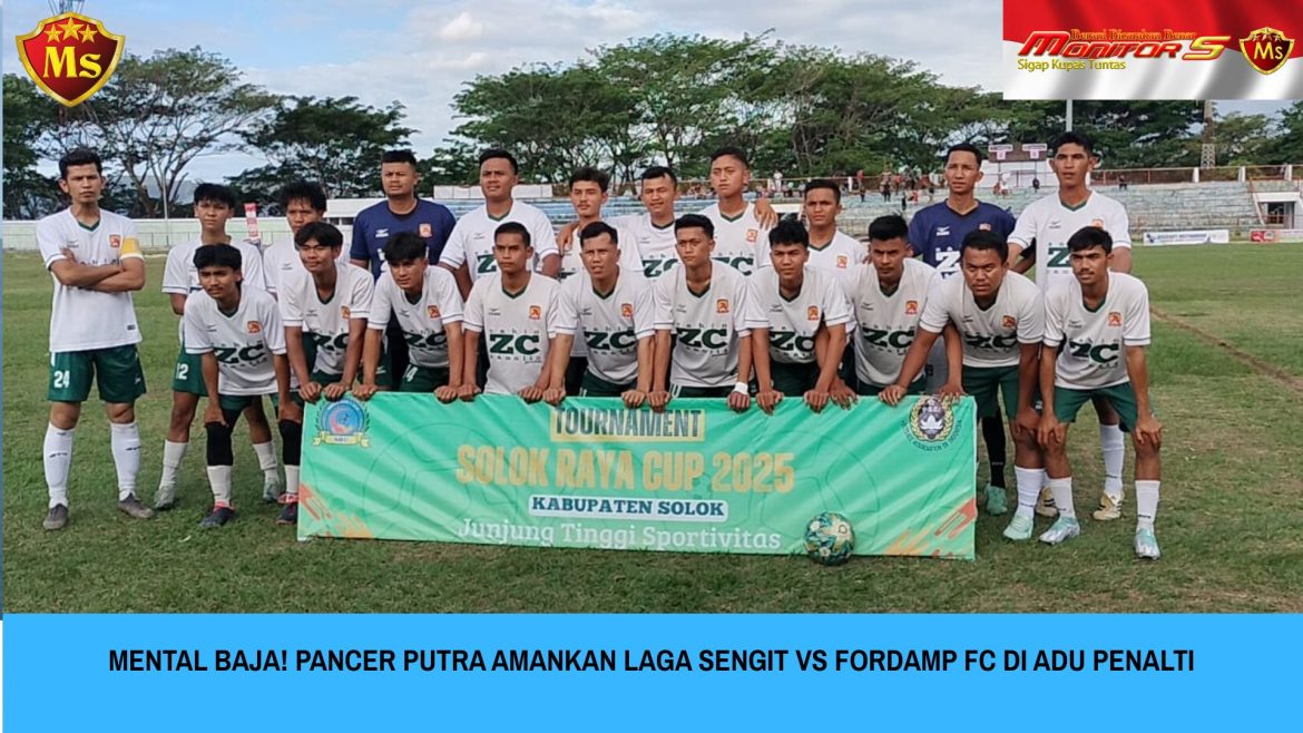 Mental Baja! Pancer Putra Amankan Laga Sengit vs Fordamp FC di Adu Penalti